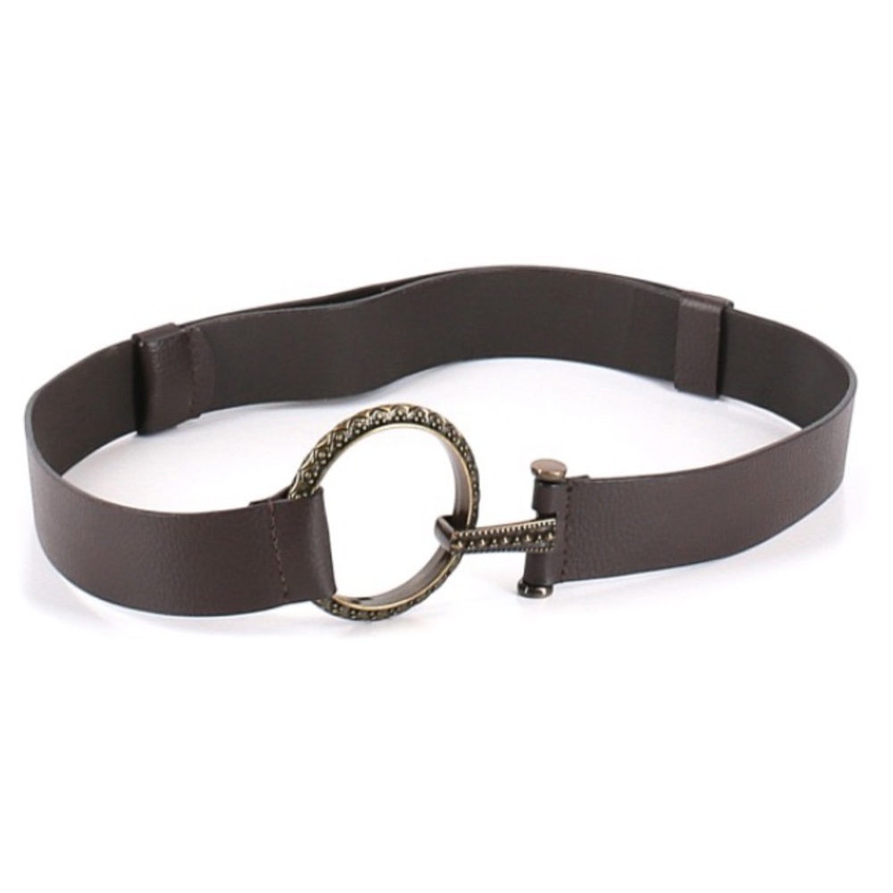 Chico’s Adjustable Brown Leather Women’s Belt